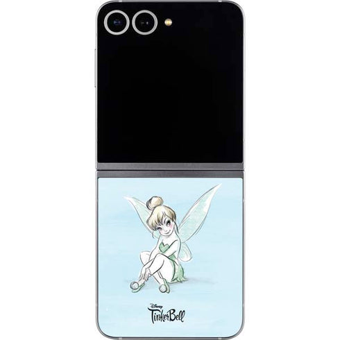 Disney Tinker Bell Sketch Art Galaxy Z Flip6 Skin